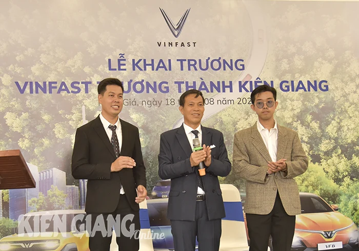 Khai trương showroom VinFast Trương Thành Kiên Giang